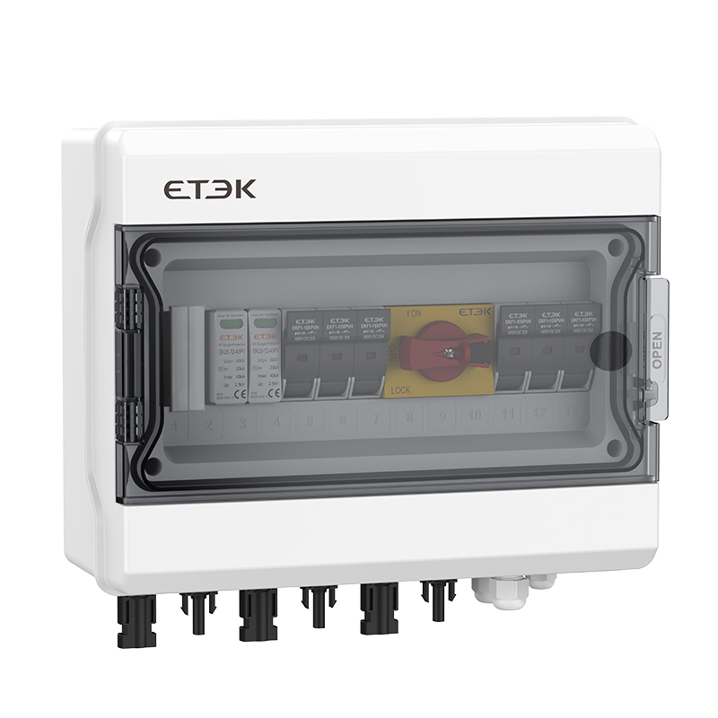 600V 3-String PV Combiner Box with Integrated Protection System