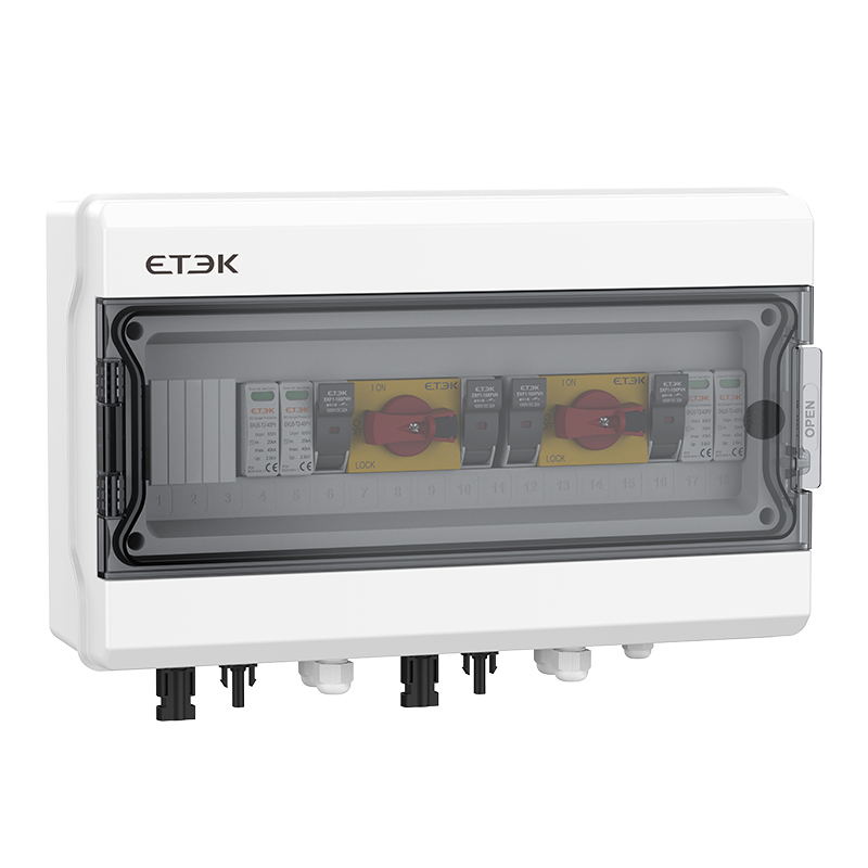 600V Dual-Input Dual-Output PV Combiner Box with Enhanced Protection