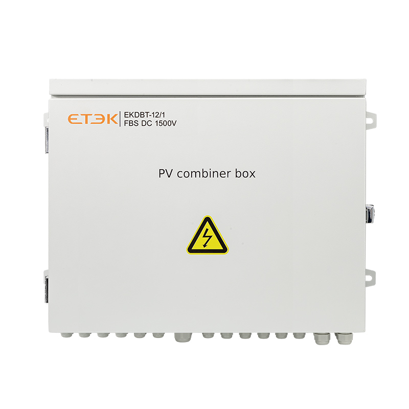 1500V High-Voltage 12 Inputs 1 output Metal PV Combiner Box with 250A DC MCCB