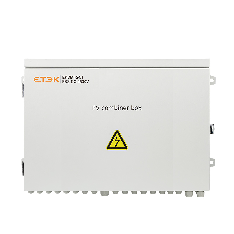 1500V High-Voltage 24 Inputs 1 output Metal PV Combiner Box with 400A DC MCCB